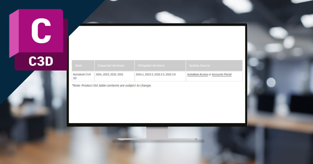 Updates für Civil 3D 2021 bis 2024 verfügbar - auxalia GmbH